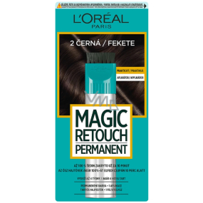 Loreal Paris Magic Retouch Permanent barva na odrosty 2 černá 45 ml