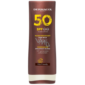Dermacol Sun SPF50 voděodolné opalovací mléko 200 ml