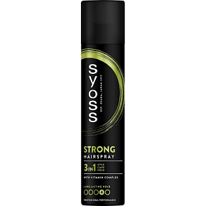 Syoss Strong 3v1 lak na vlasy 300 ml