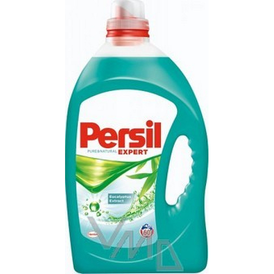 Persil Expert Pure & Natural tekutý prací gel 60 dávek 4,5 l
