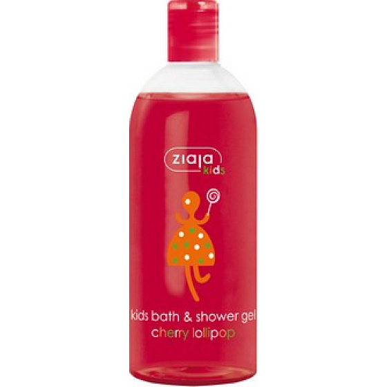Ziaja Kids Višňové lízátko koupelový gel 500 ml