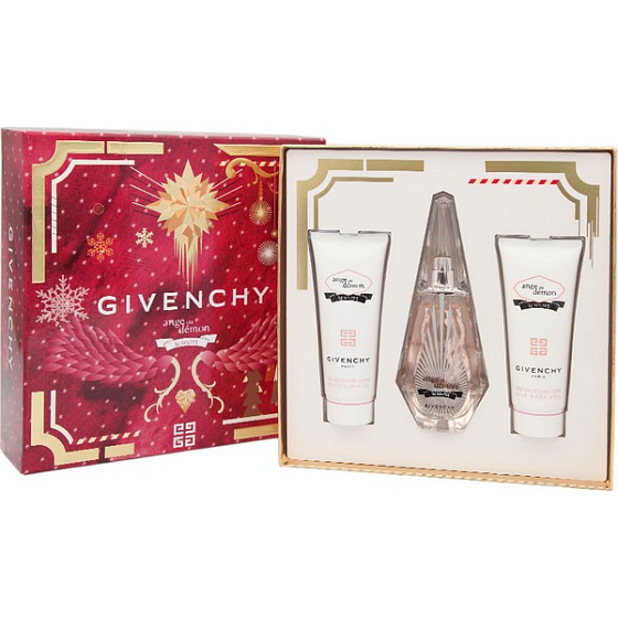 Givenchy Ange ou Démon Le Secret parfémovaná voda pro ženy 50 ml + sprchový gel 75 ml + tělové mléko 75 ml, dárková sada