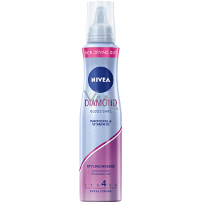 Nivea Diamond Gloss pro oslnivý lesk pěnové tužidlo 150 ml