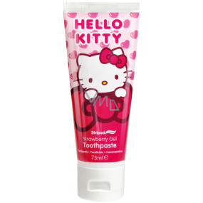 Koto Hello Kitty Jahoda zubní pasta s obsahem fluoru pro děti 75 ml