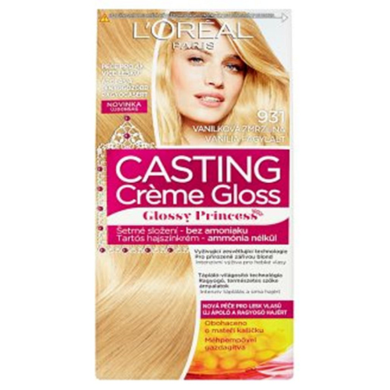 Loreal Paris Casting Creme Gloss Glossy Princess barva na vlasy 931 vanilková zmrzlina