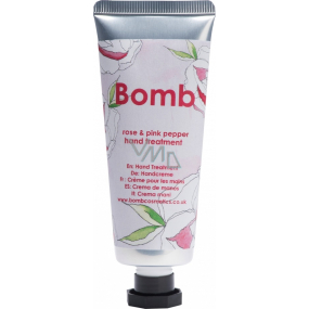 Bomb Cosmetics Růže a růžový pepř - Rose & Pink Pepper přípravek na ruce v tubě 25 ml
