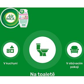Air Wick Magnólie a kvetoucí třešeň gelový osvěžovač vzduchu,150 g Air Wick Magnólie a kvetoucí třešeň gelový osvěžovač vzduchu,150 g