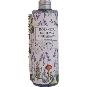 Bohemia Gifts Botanica Levandule s extraktem z bylin sůl do koupele 300 g