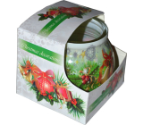 Admit Christmas Decorations aromatická svíčka ve skle 80 g