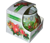 Admit Christmas Decorations aromatická svíčka ve skle 80 g