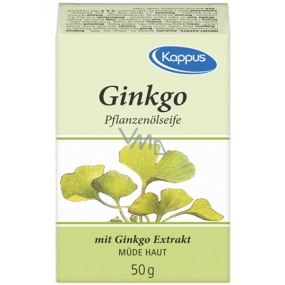 Kappus Gingo - Ginkgo biloba revitalizační toaletní mýdlo 50 g