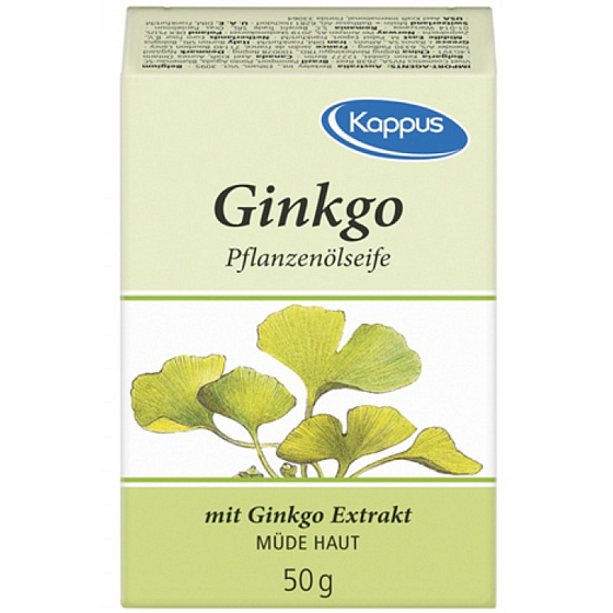 Kappus Gingo - Ginkgo biloba revitalizační toaletní mýdlo 50 g