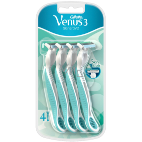 Gillette Venus 3 Sensitive pohotové holítko 4 kusy pro ženy