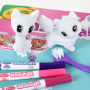 Albi Crayola Washimals Mini sada Kočky unikátní zvířátka, která si mohou děti pokreslit dle své fantazie, věk 3+
