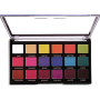 Makeup Revolution Pro Regeneration paletka očních stínů Trends Mischief Mattes 18 x 0,8 g