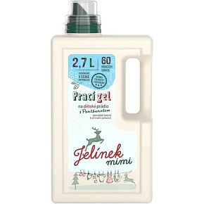 Jelínek mimi prací gel pro miminka, 60 praní, 2,7 l