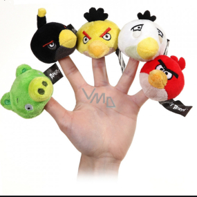 Angry Birds plyšová násadka na tužku 5 cm, více druhů