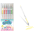 Colorino Pastel gelové rollery, transparentní 6 barev