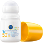 Nivea Sun Babies & Kids Sensitive Protect OF50 5v1 mléko na opalování v kuličce pro děti 50 ml