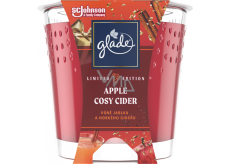 Glade Apple Cosy Cider s vůní jablka a horkého cideru vonná svíčka ve skle, doba hoření až 38 hodin 129 g