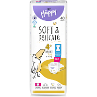 Bella Happy Maxi Plus 4+ dětské pleny jednorázové 9-15 kg, 40 ks