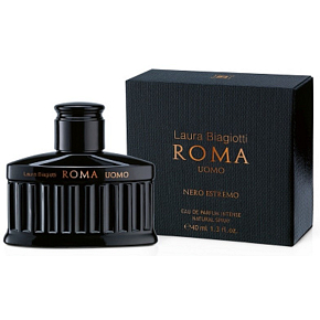 Laura Biagiotti Roma Uomo Nero Estremo Intense parfémovaná voda pro muže 40 ml