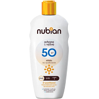 NUBIAN Mléko na opalování SPF 50 Ochrana a výživa 200ml