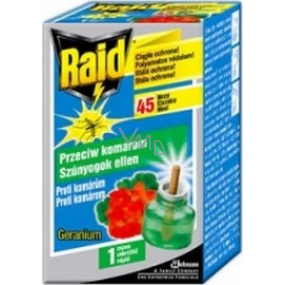 Raid Náhradní náplň do elektrického odpařovače tekutá s parfemací proti létajícímu hmyzu 1 kus 45 nocí