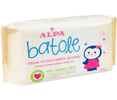 Alpa Batole vlhčené toaletní ubrousky s aloe vera pro děti 72 kusů