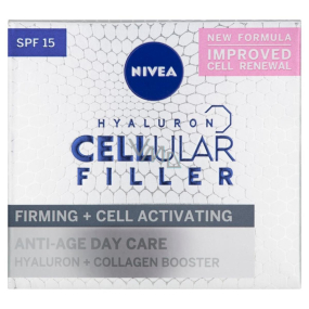 Nivea Hyaluron Cellular Filler zpevňující denní krém pro všechny typy pleti 50 ml