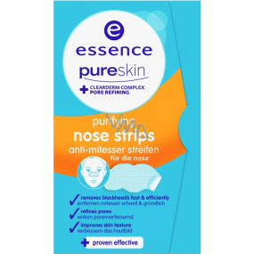Essence Pure Skin Purifying Nose Strips čisticí proužky na nos 3 kusy