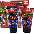 Marvel Avengers šampon na vlasy 150 ml + sprchový gel 150 ml, kosmetická sada pro děti