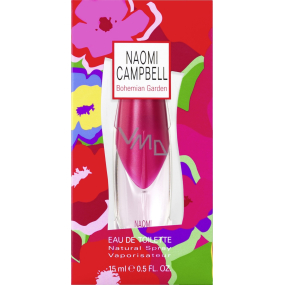 Naomi Campbell Bohemian Garden toaletní voda pro ženy 15 ml