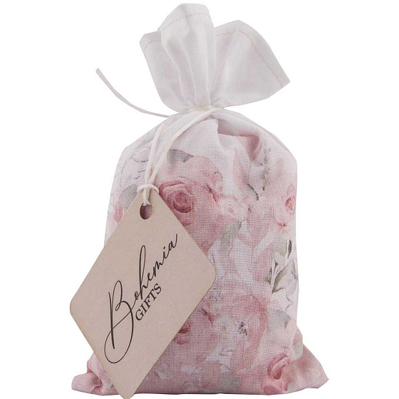 Bohemia Gifts Rosarium s extrakty z šípků a květů růže sůl do koupele v plátěném sáčku 150 g