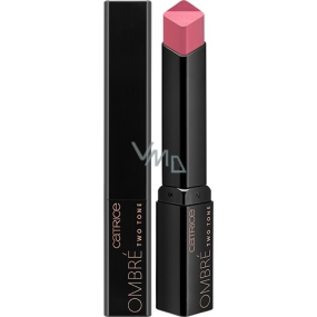 Catrice Ombré Two Tone Lipstick rtěnka 010 Rockabily Rosewood 2,5 g