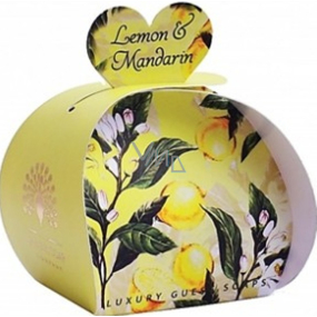 English Soap Citron & Mandarinka přírodní parfémované mýdlo s bambuckým máslem 3 x 20 g