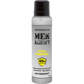 Dermacol Men Agent Total Freedom antiperspirant deodorant sprej pro muže 150 ml