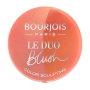 Bourjois Le Duo Blush tvářenka 02 Romeo et Peachette 2,4 g