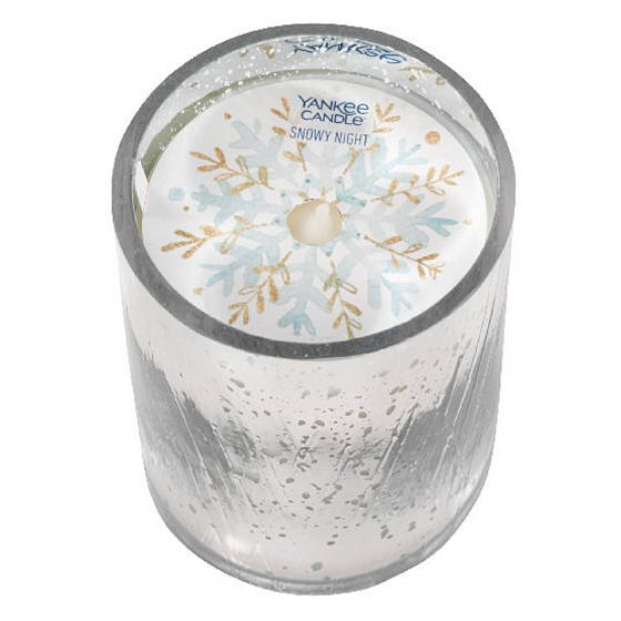 Yankee Candle Winter White - Bílá zima Special collection Winter Wish decor vonná svíčka malá 388 g