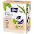 Bella Herbs Plantago Sensitive hygienické aromatizované slipové vložky 60 kusů + odličovací tampony 30 kusů