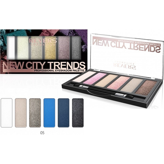 Revers New City Trends paletka očních stínů 05 9 g