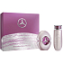 Mercedes-Benz Woman Eau de Parfum parfémovaná voda pro ženy 60 ml + tělové mléko 125 ml, dárková sada