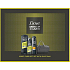 Dove Men + Care Sport sprchový gel pro muže 400 ml + antiperspirant sprej 150 ml + šampon na vlasy 250 ml + kosmetická taška, kosmetická sada