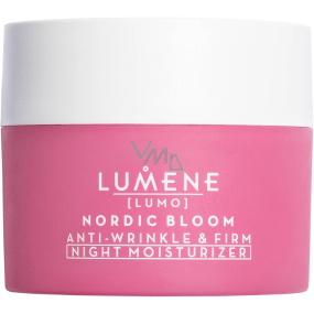 Lumene Lumo Nordic Bloom Anti-wrinkle & Firm Night Moisturizer zpevňující noční krém proti vráskám 50 ml