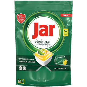 Jar Original All in One Lemon kapsle do myčky nádobí 57 kusů