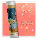 Crazy Rumors Zodiac Střelec balzám na rty s příchutí citrusů, koření a lesního ovoce 4,4 ml
