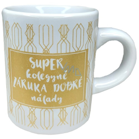 Albi Espresso hrnek v krabičce Super kolegyně záruka dobré nálady 100 ml