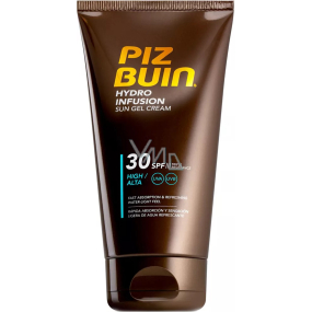 Piz Buin Hydroinfusion Sun SPF30 hydratační gelový opalovací krém 150 ml