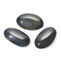 Obsidian duhový mýdlo přírodní kámen cca 8 x 4,5 cm 1 kus, kámen záchrany