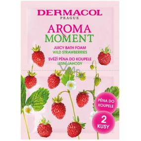 Dermacol Aroma Moment Lesní jahody pěna do koupele 2 x 15 ml